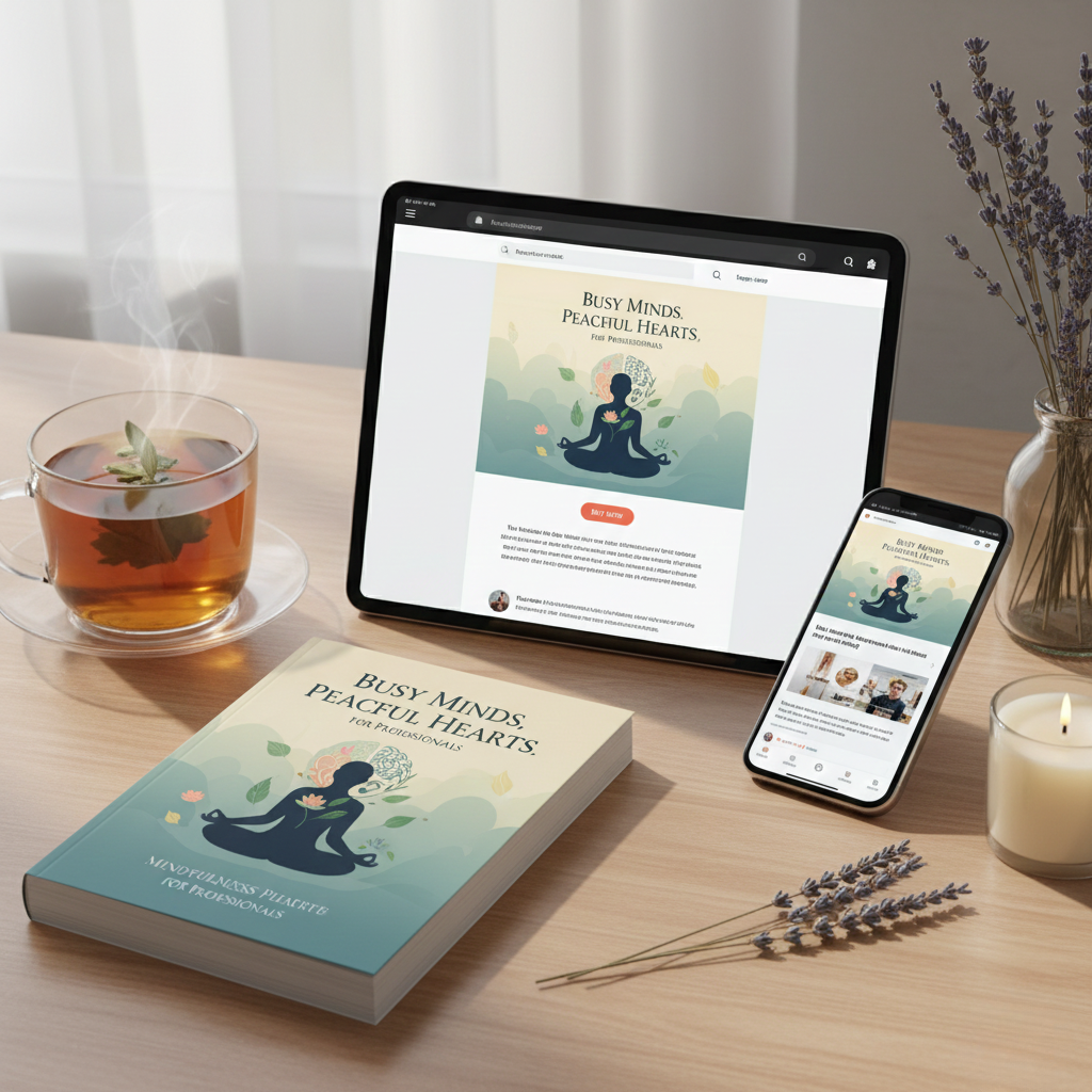 Busy Minds Peaceful Hearts: Mindfulness Guide