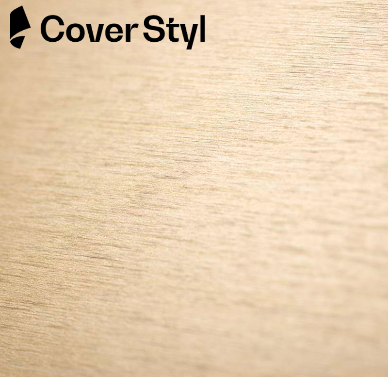CoverStyl interior film soft brushed gold