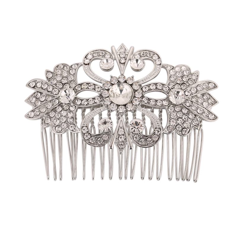 Deco Crystal Hair Comb