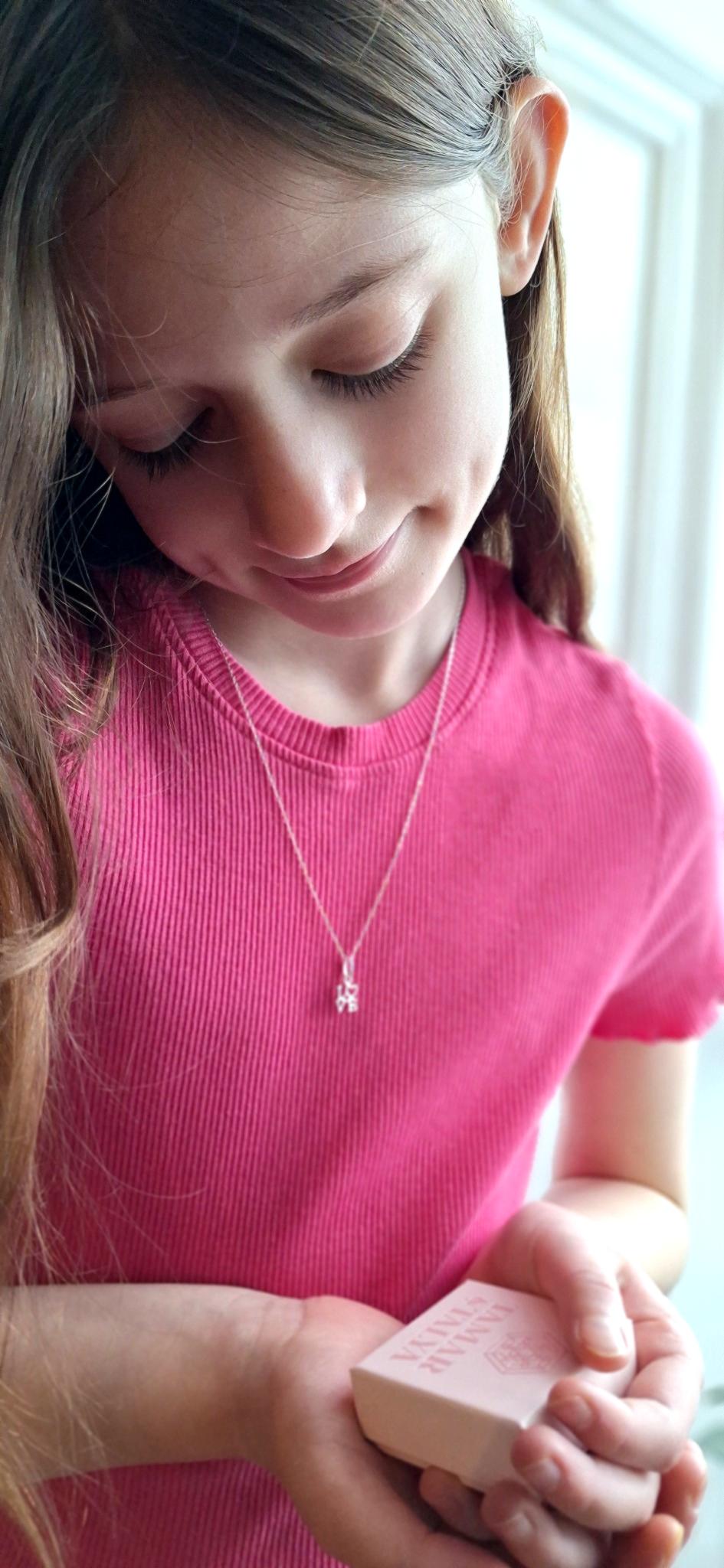 LOVE Silver Pendant Necklace