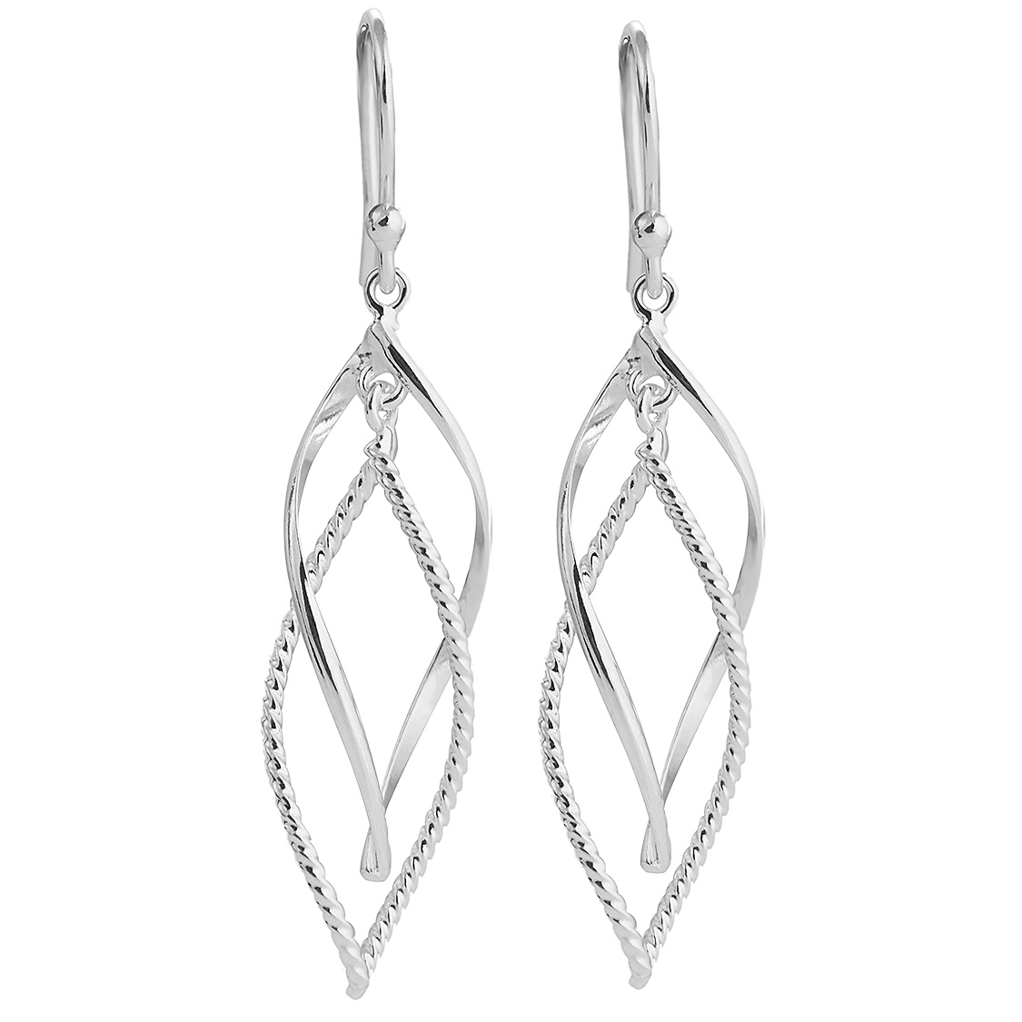 Twisted Drop Earrings