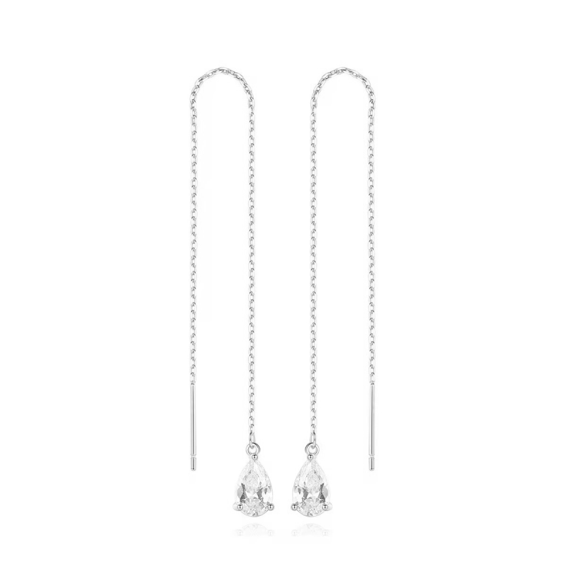 Diamond Drop Earrings