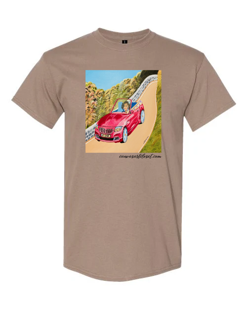 Red Convertible Adventure A-Game T-Shirt, Sweatshirt & Hoodie