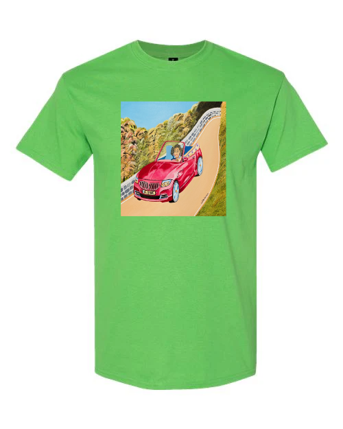 Red Convertible Adventure A-Game T-Shirt, Sweatshirt & Hoodie
