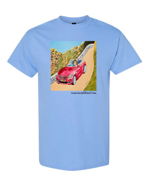 Red Convertible Adventure A-Game T-Shirt, Sweatshirt & Hoodie