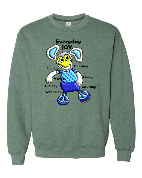 Everyday Joy Yellow Sweatshirt