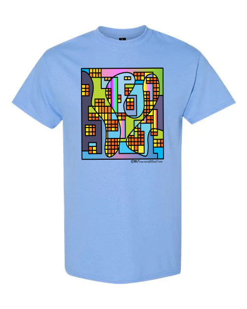 Abstract Graphic T-Shirt "Heart of the City"