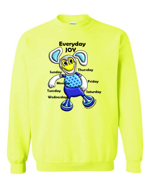 Everyday Joy Yellow Sweatshirt