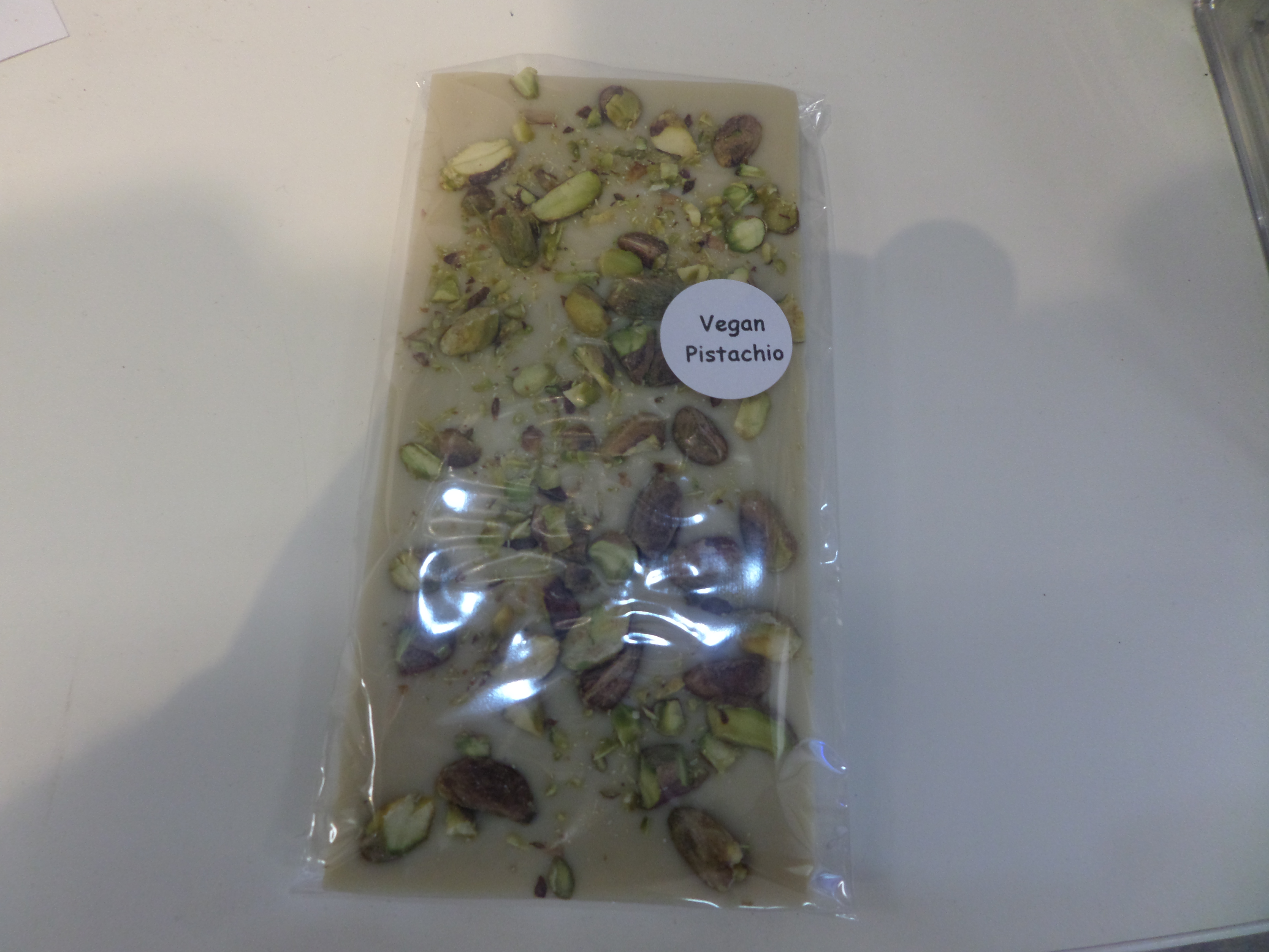 Vegan Pistachio Chocolate Bar