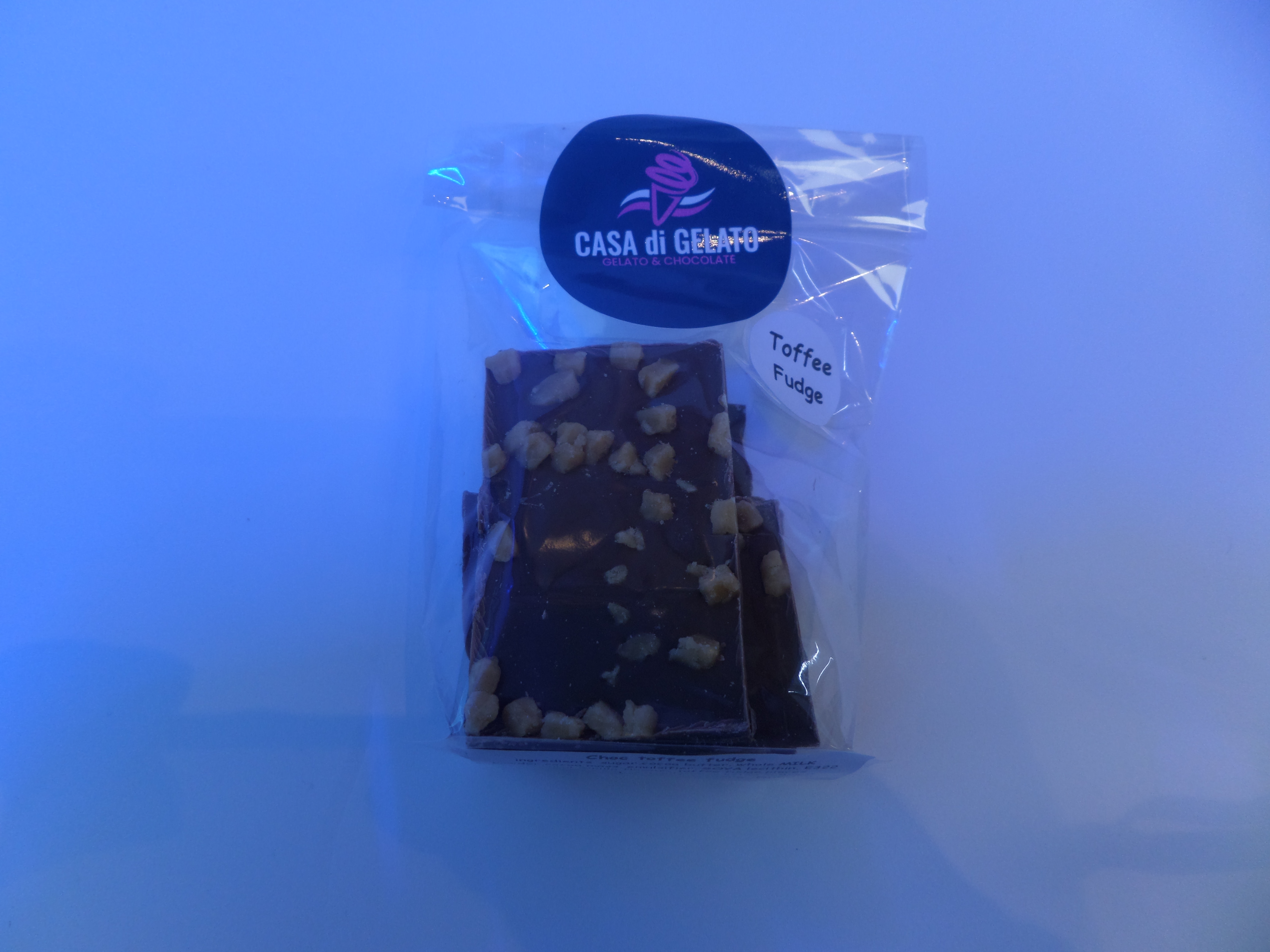 Milk Chocolate bark Toffee Fudge