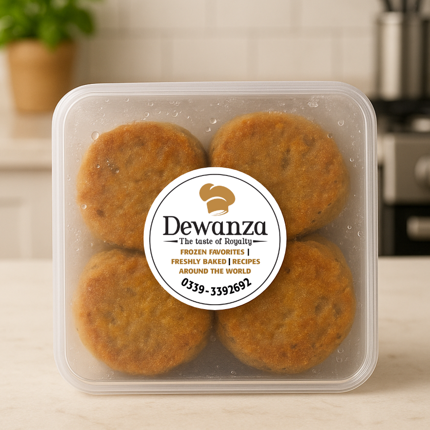 🥩 Beef Shami Kabab (Homemade • Hygienic • Frozen Fresh)