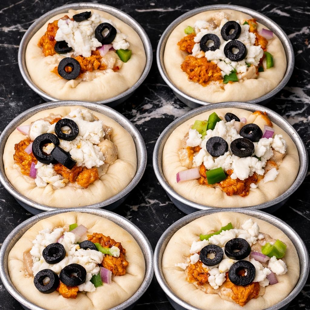 Pizzanza (Frozen Stuffed Crust Mini Pizza)