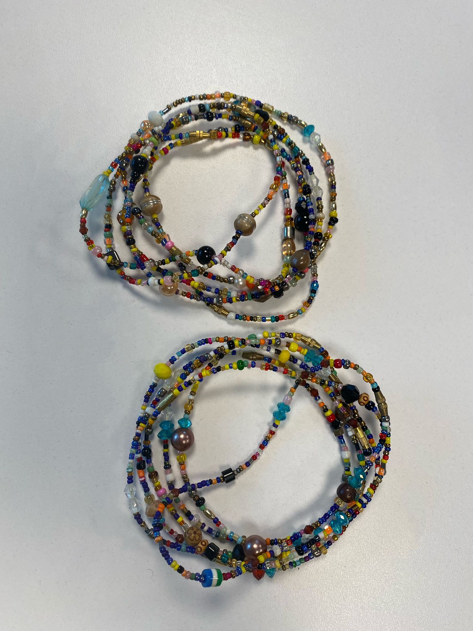 Colorful Beaded Bracelets Set