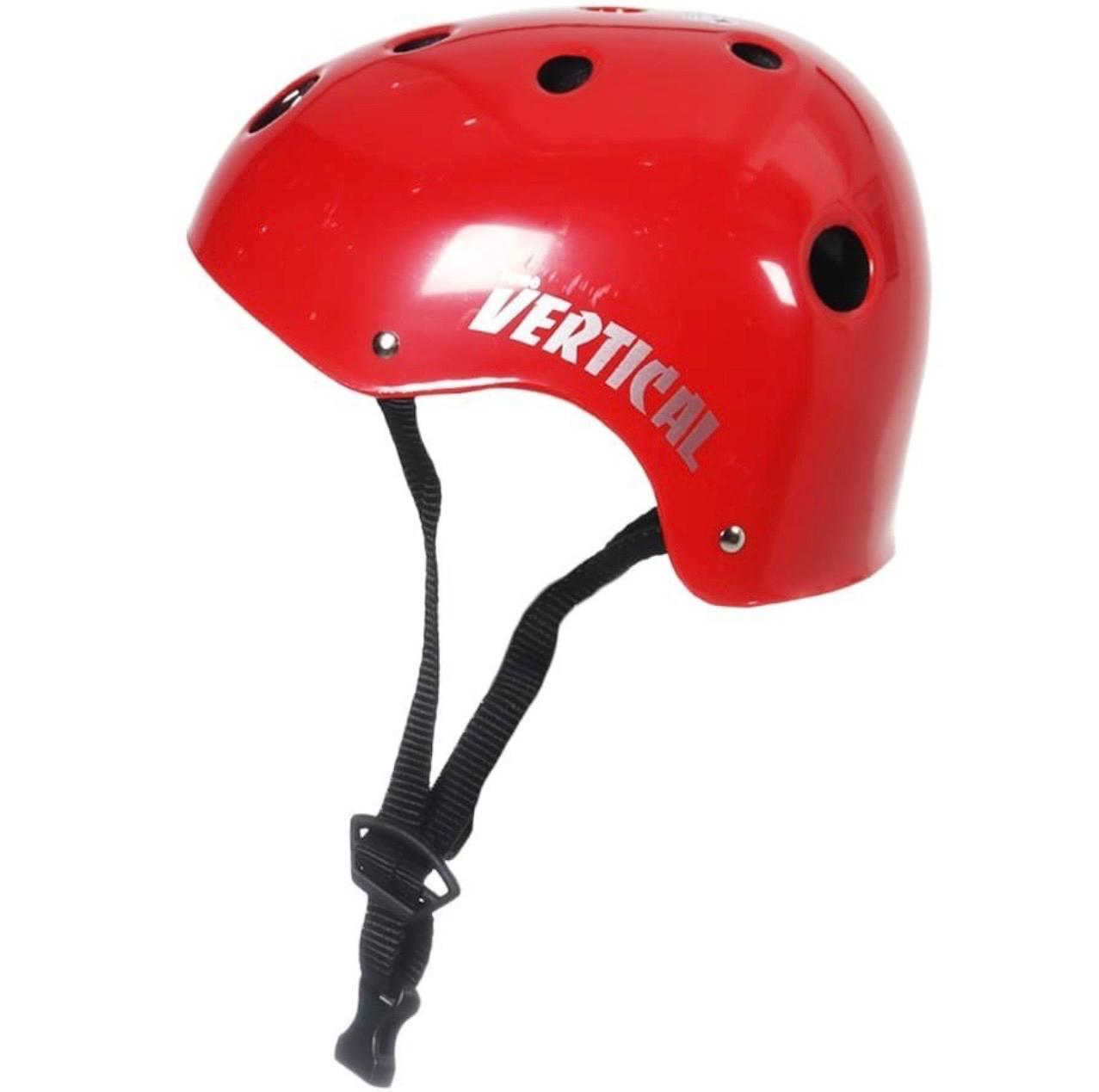 Capacete Vertical Vermelho