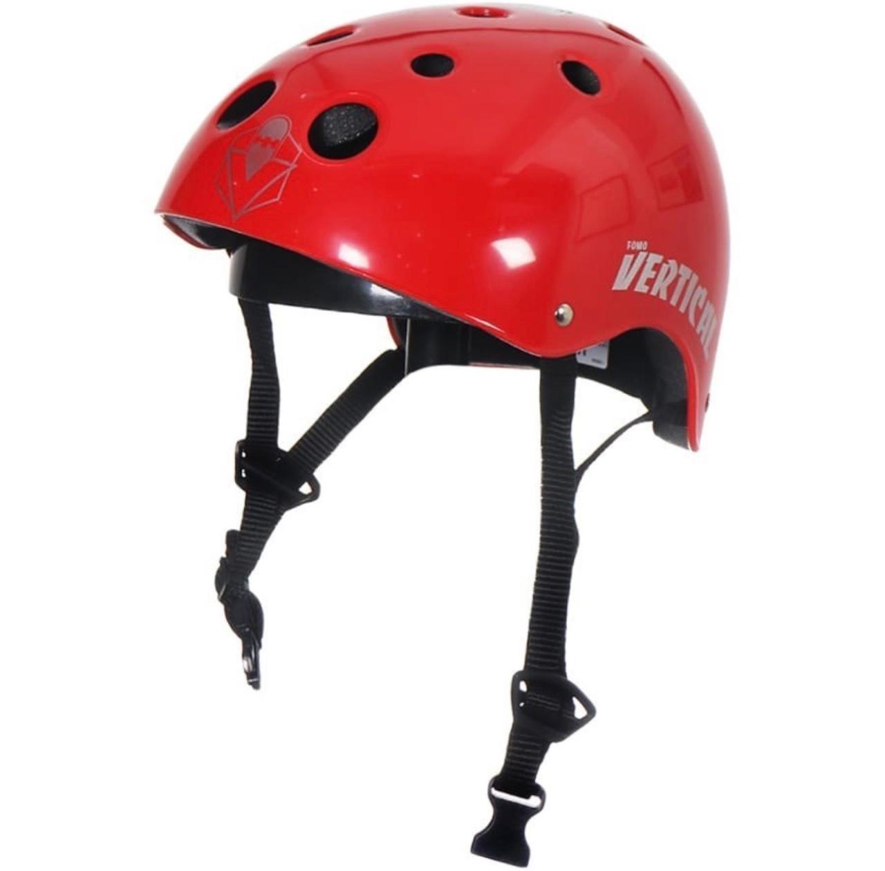 Capacete Vertical Vermelho