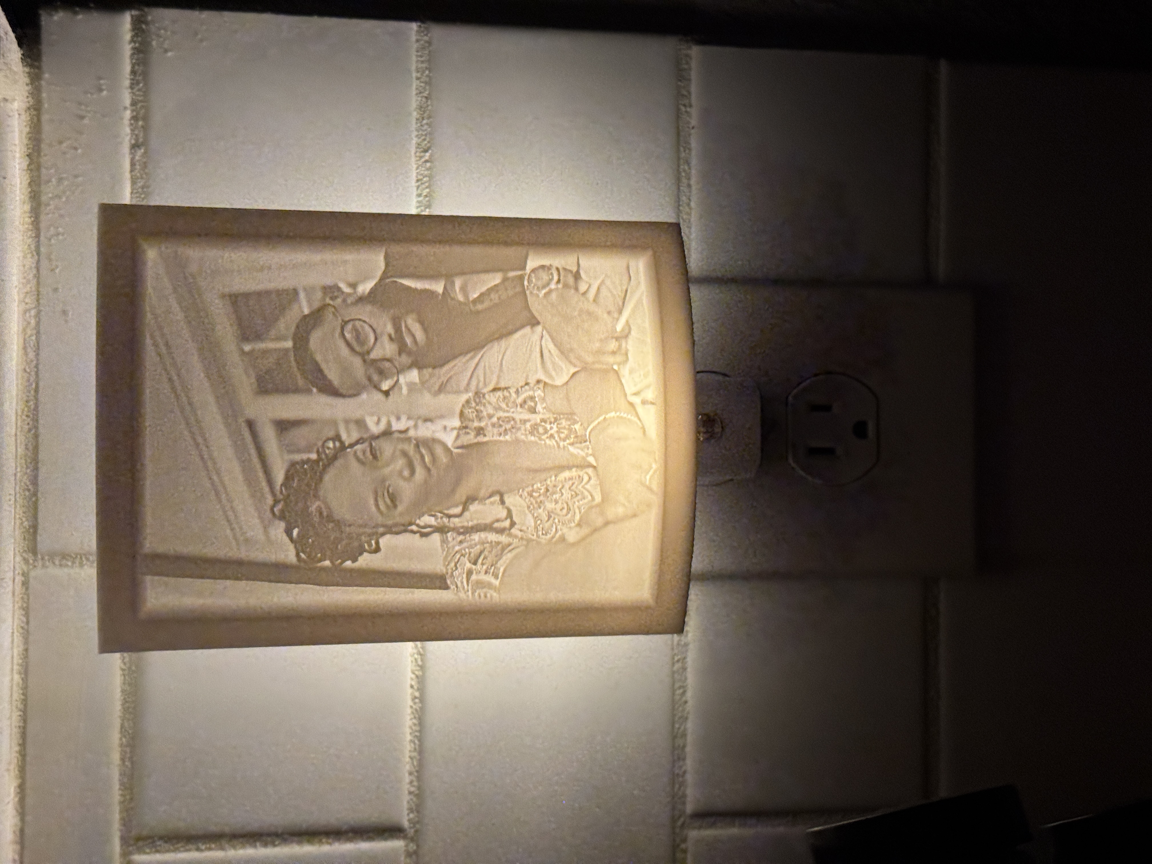 Custom 3D Photo Night Light