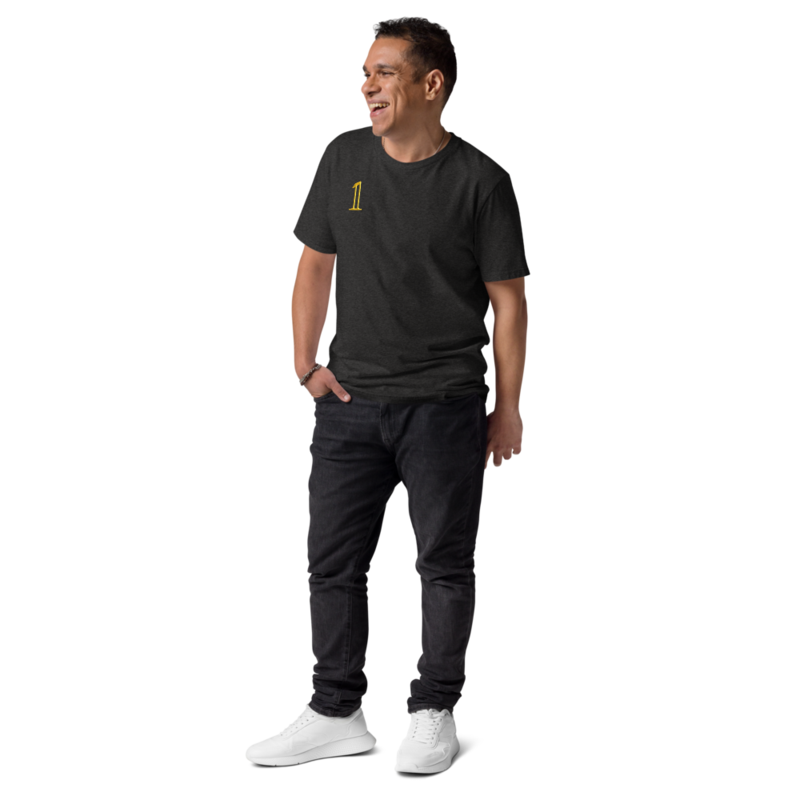 Number 1 Unisex organic cotton t-shirt