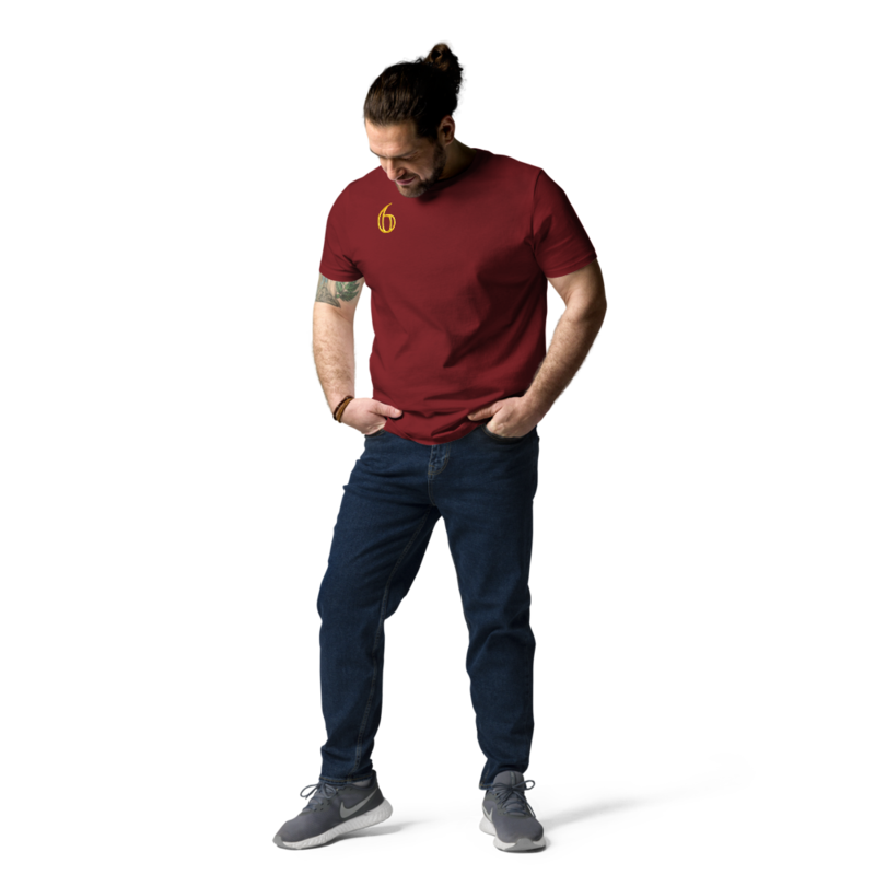 Number 6 Unisex organic cotton t-shirt