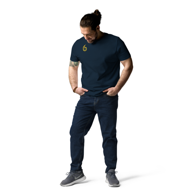 Number 6 Unisex organic cotton t-shirt