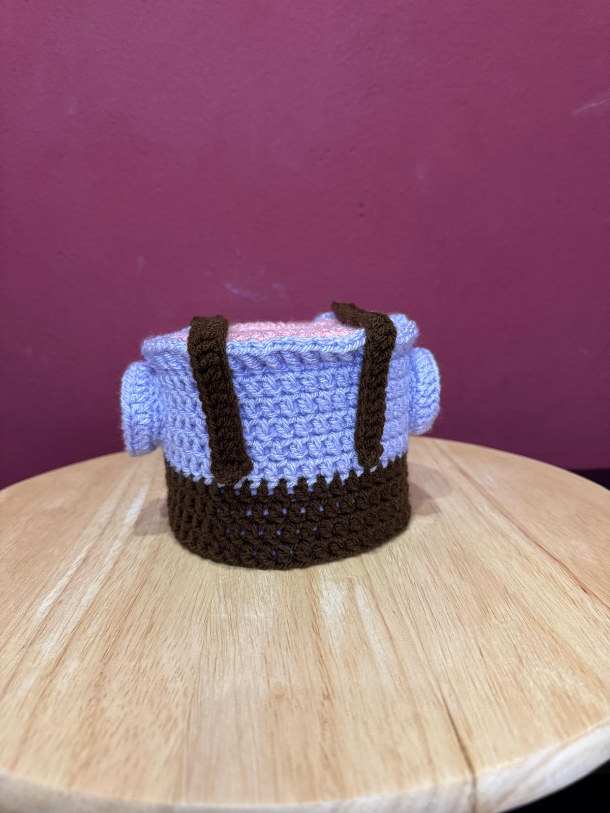 Klorollenhut - Tracht – lustige WC-Deko, gehäkelt & handmade