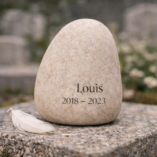 Pierre tombale personnalisée