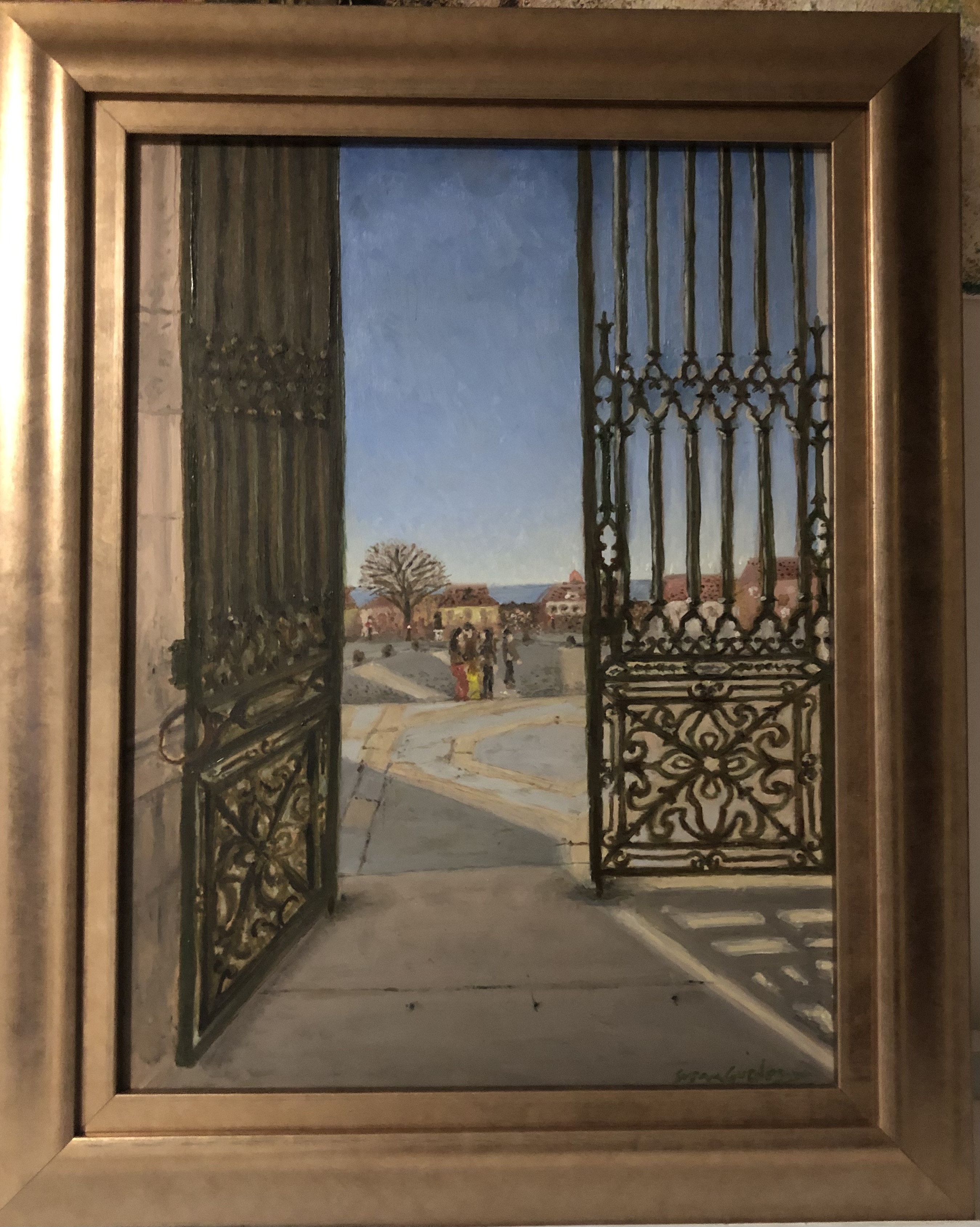 O portão da Basílica