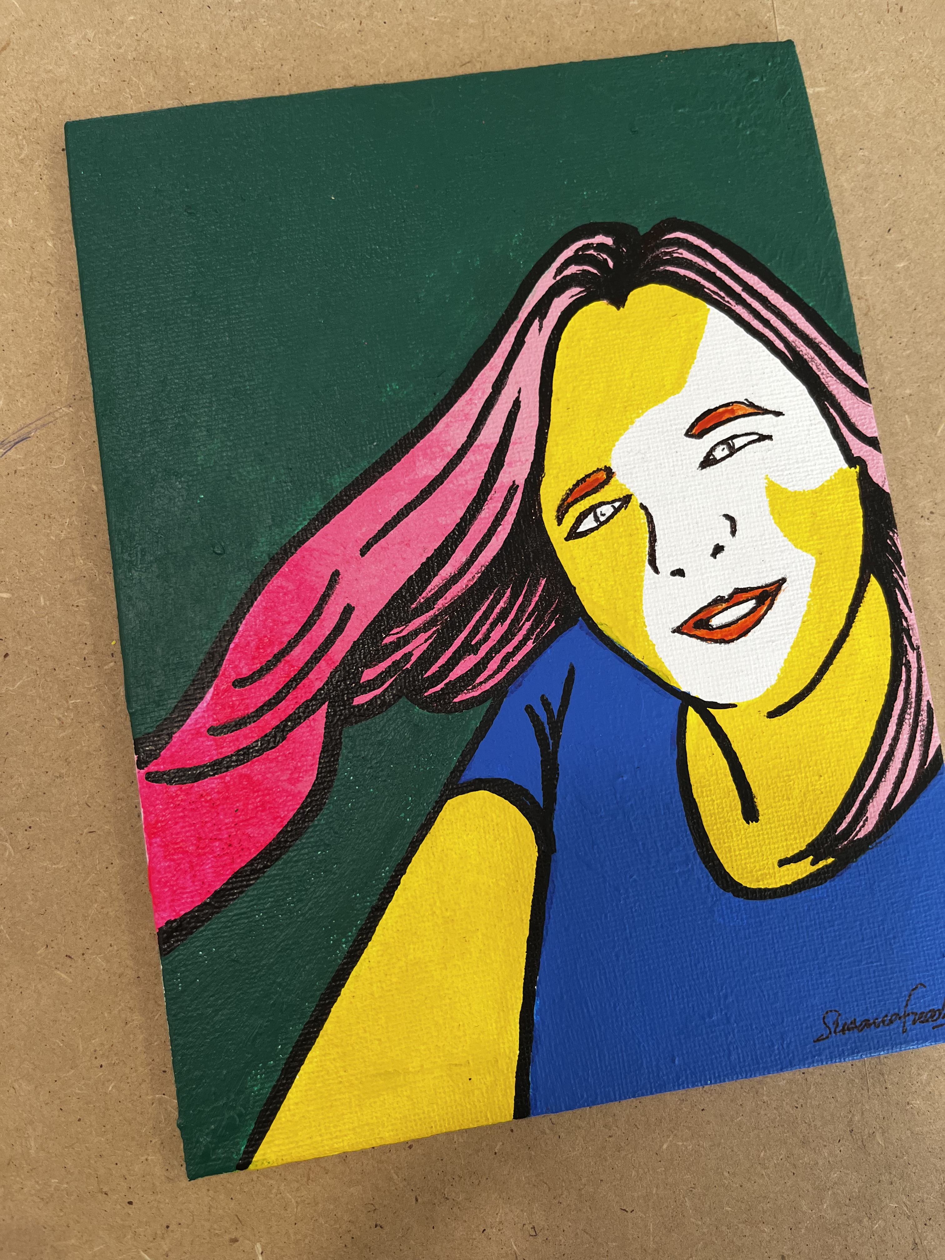 Retrato Pop Art