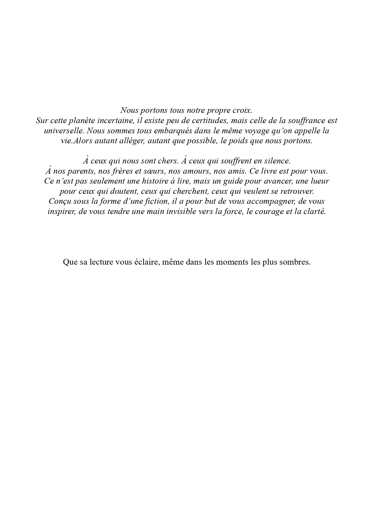 Avant de devenir moi