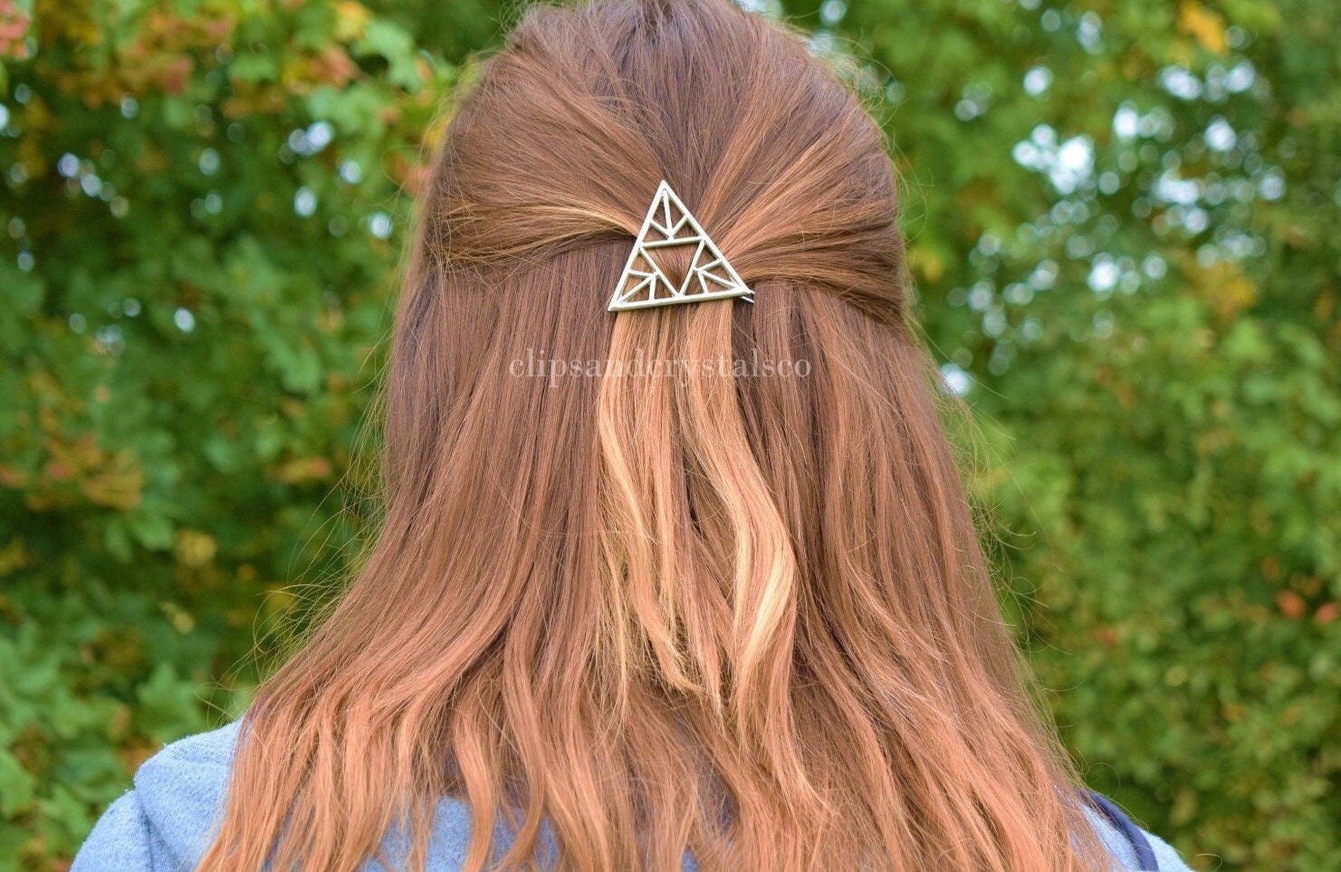 Boho Triangle Barrette 