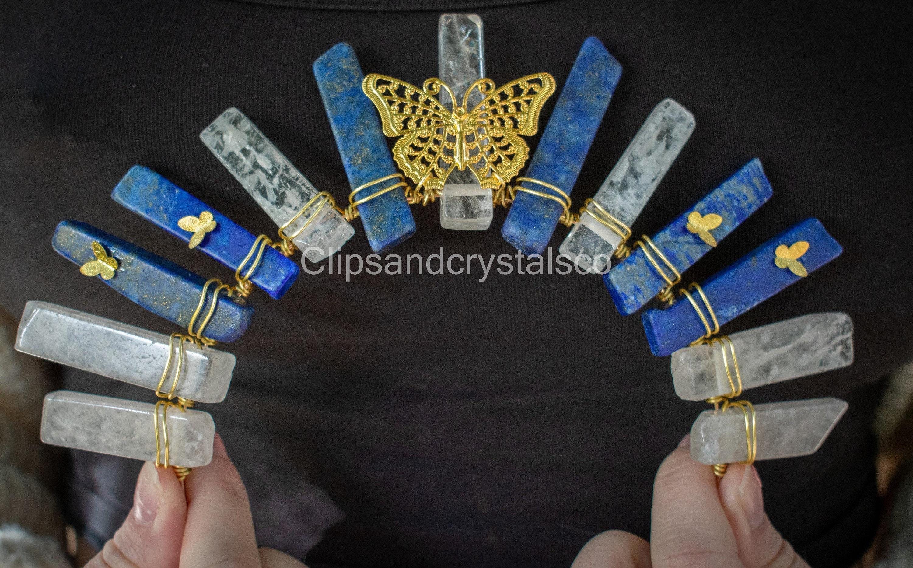 Quartz Butterfly Fantasy Headband