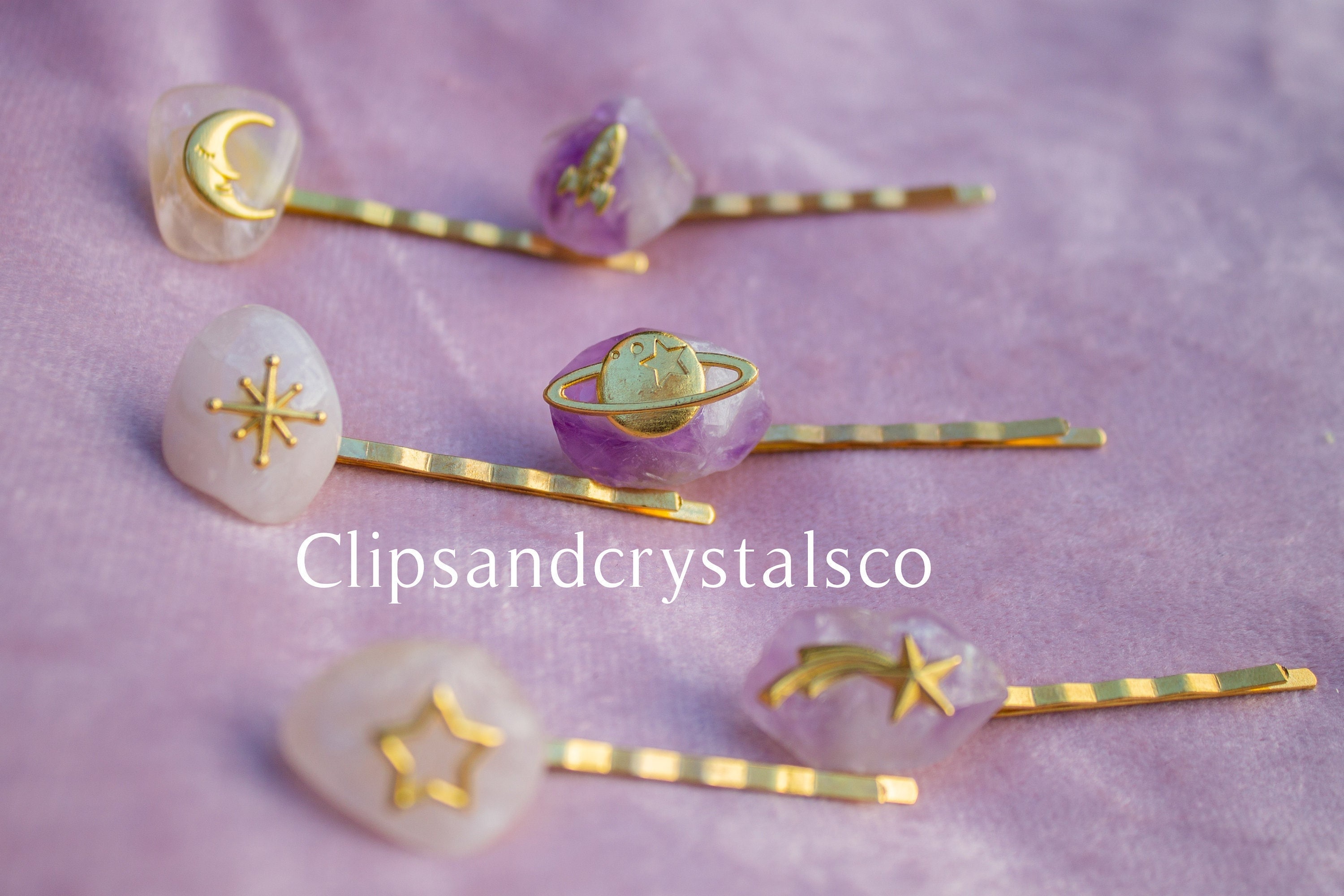 Crystal Celestial Hair Clip