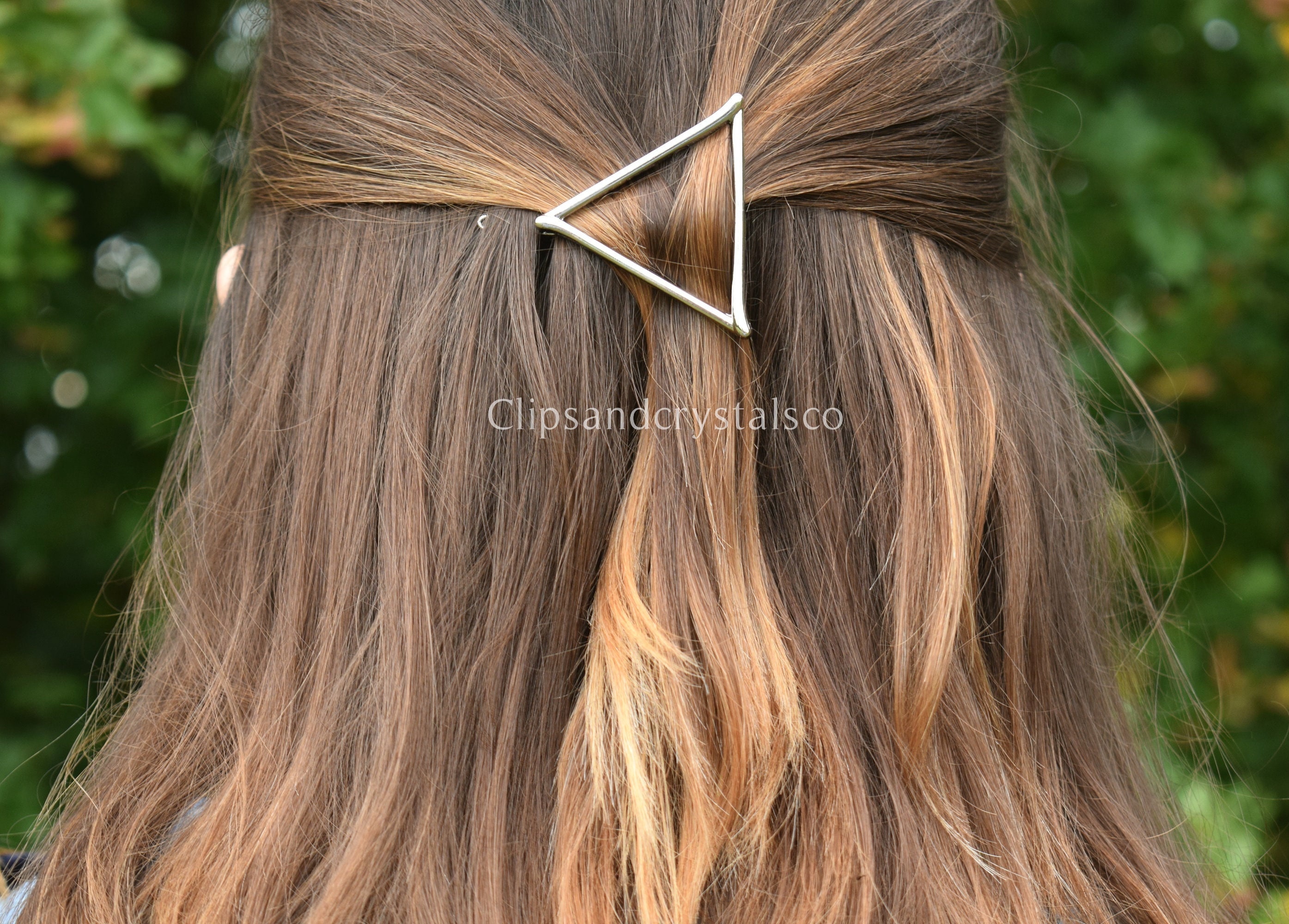 Triangle Metal Hair Clip