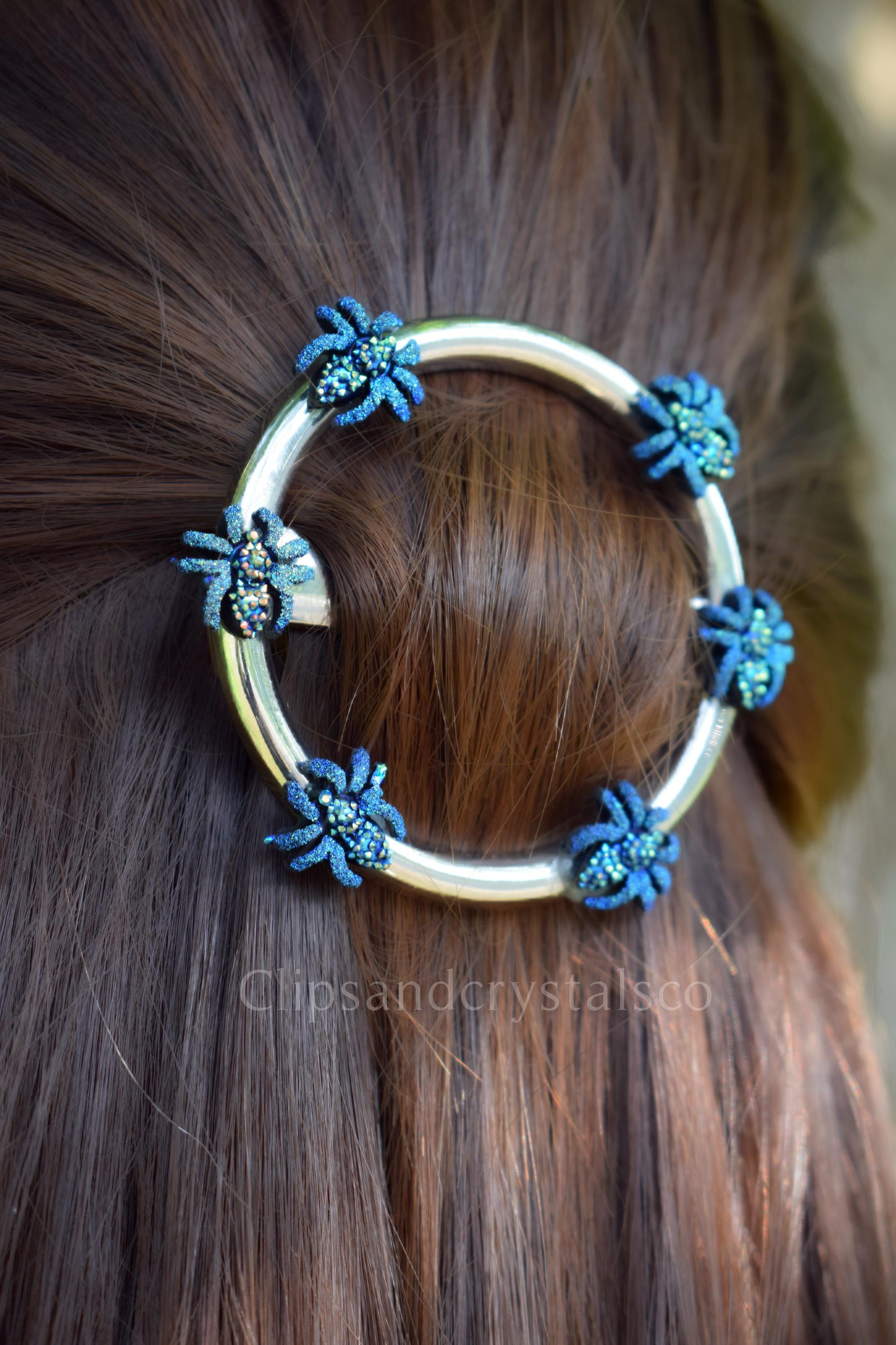 Cute Halloween Spider Hair Barrette