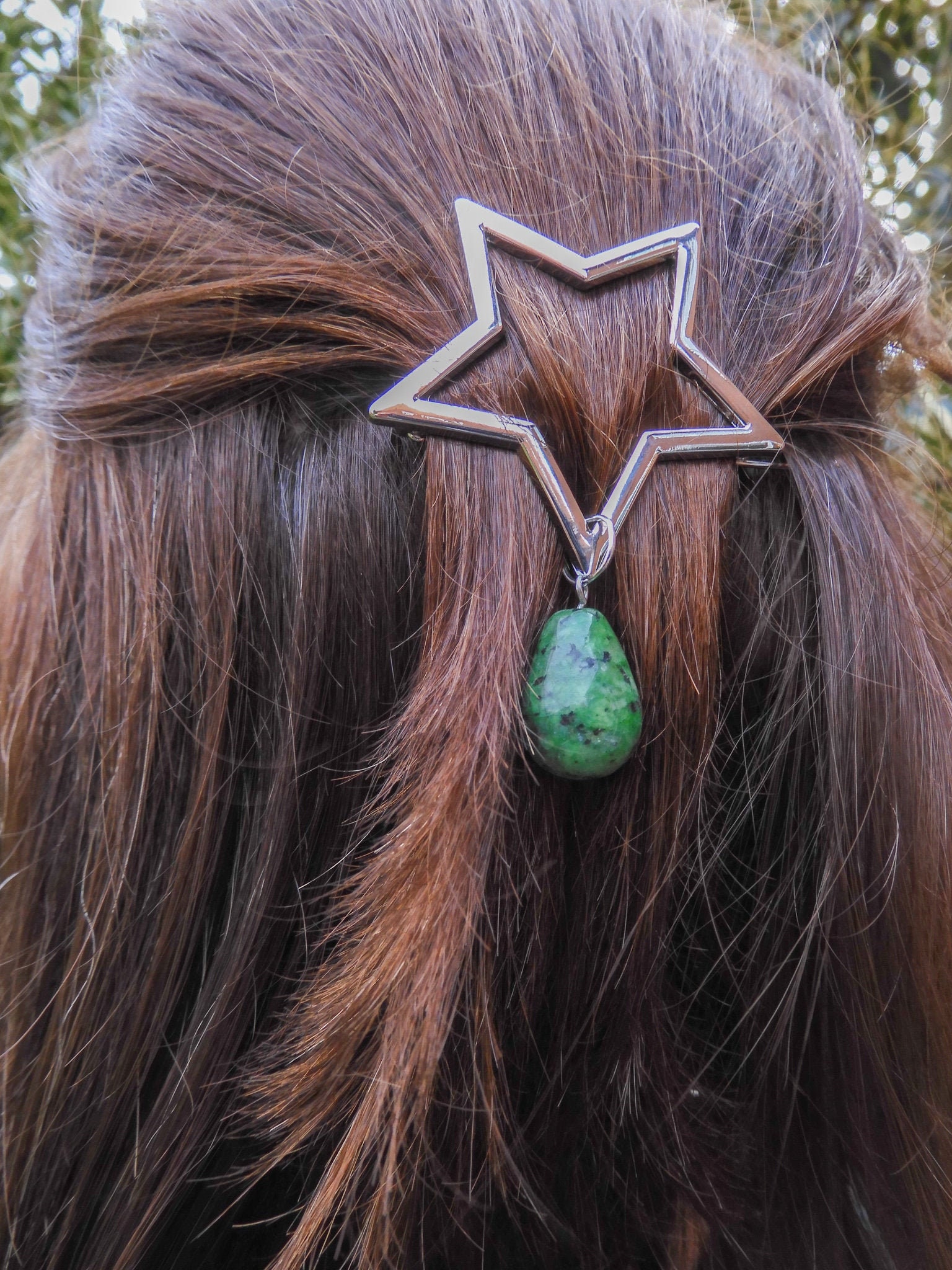 Star Crystal Hair Clip - Many Crystal Options