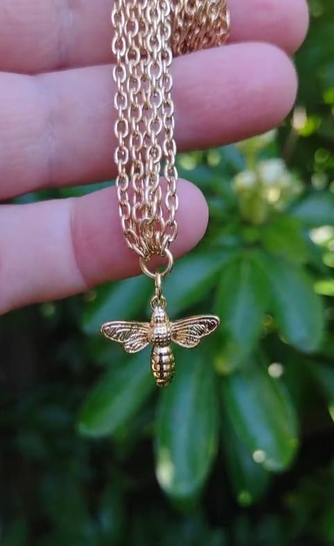 Boho Crystal Bee Headpiece