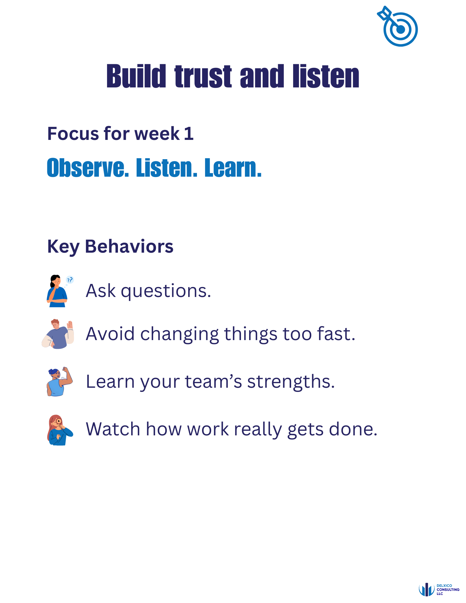 First Time Manager 30 Day Action Plan