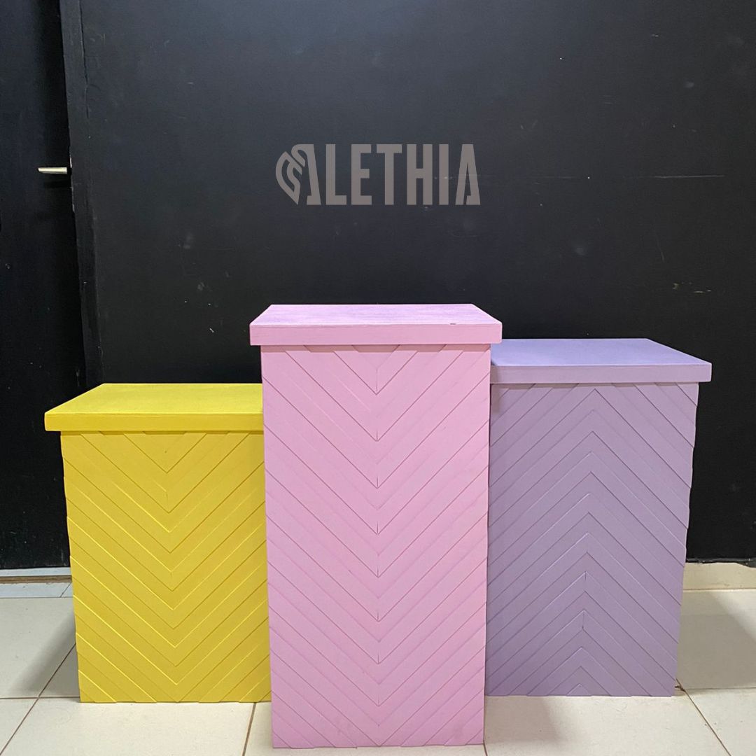 Trio de mesa colores combinables