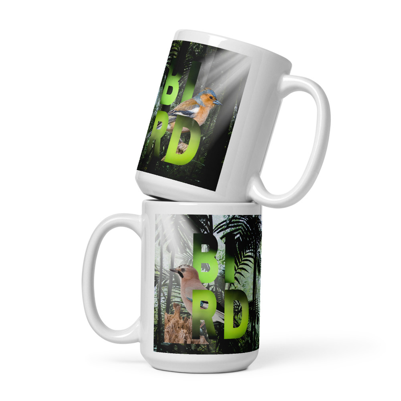 Jungle Rainforest Birds Mug