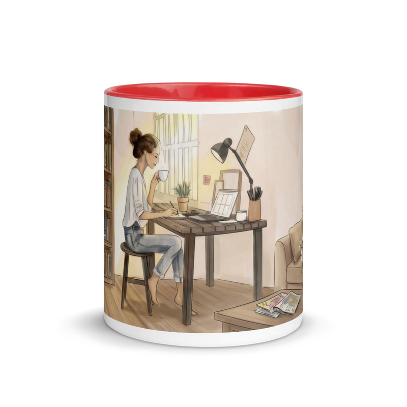 Mug with Color Inside