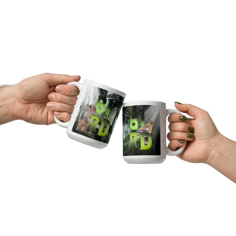 Jungle Rainforest Birds Mug 