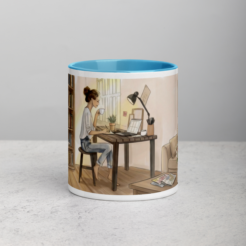 Mug with Color Inside