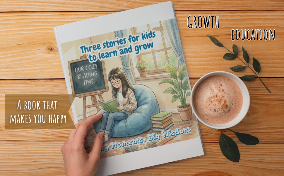 Three stories for kids to learn and grow