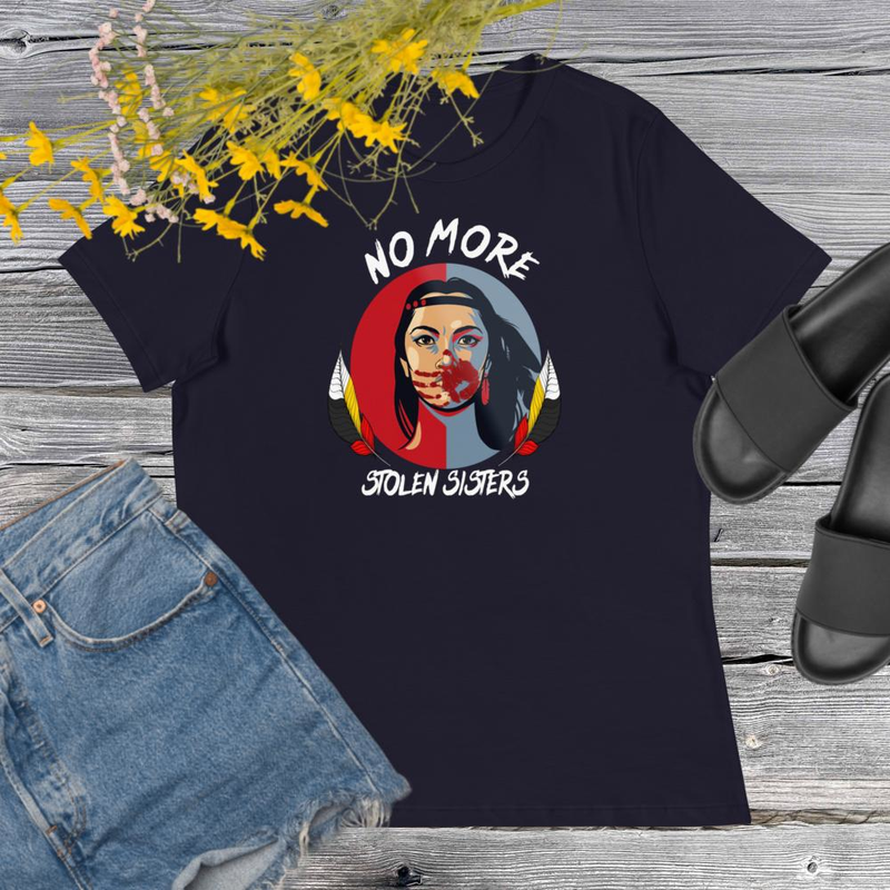  No More Stolen Sisters Women's Relaxed T-Shirt