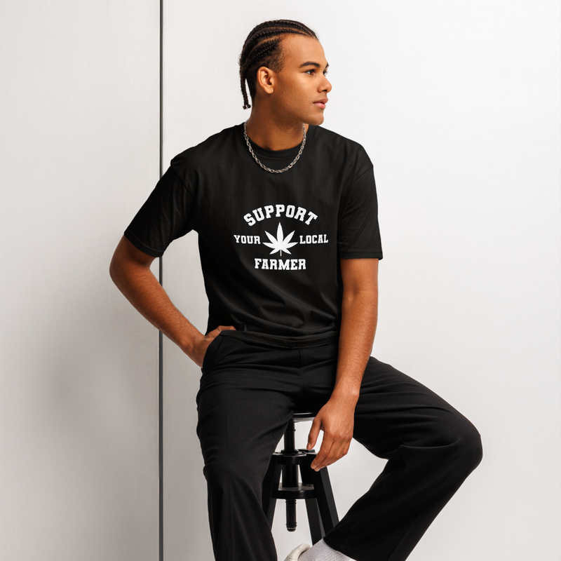 Support Local Farmers Cotton Heritage MC1082 I Men's Premium Short Sleeve Tee