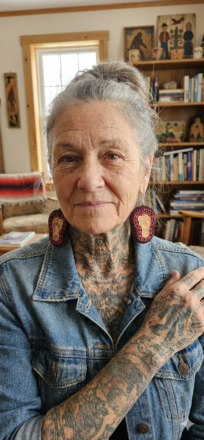 Indigenous Handcrafted Statement Earrings