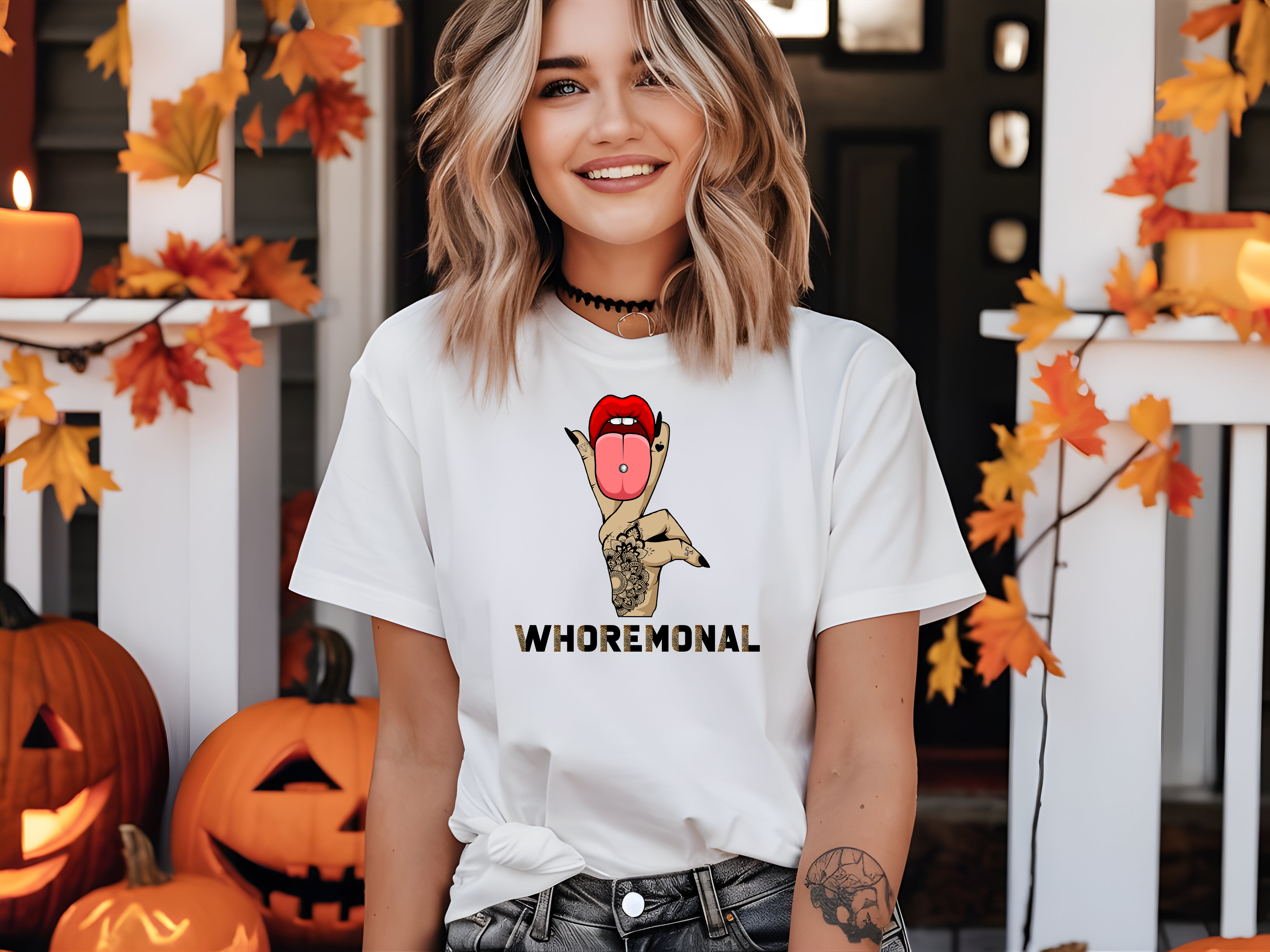 Whoremonal Graphic T-Shirt