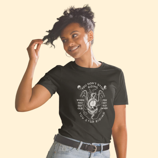 Biker Short-Sleeve Unisex T-Shirt