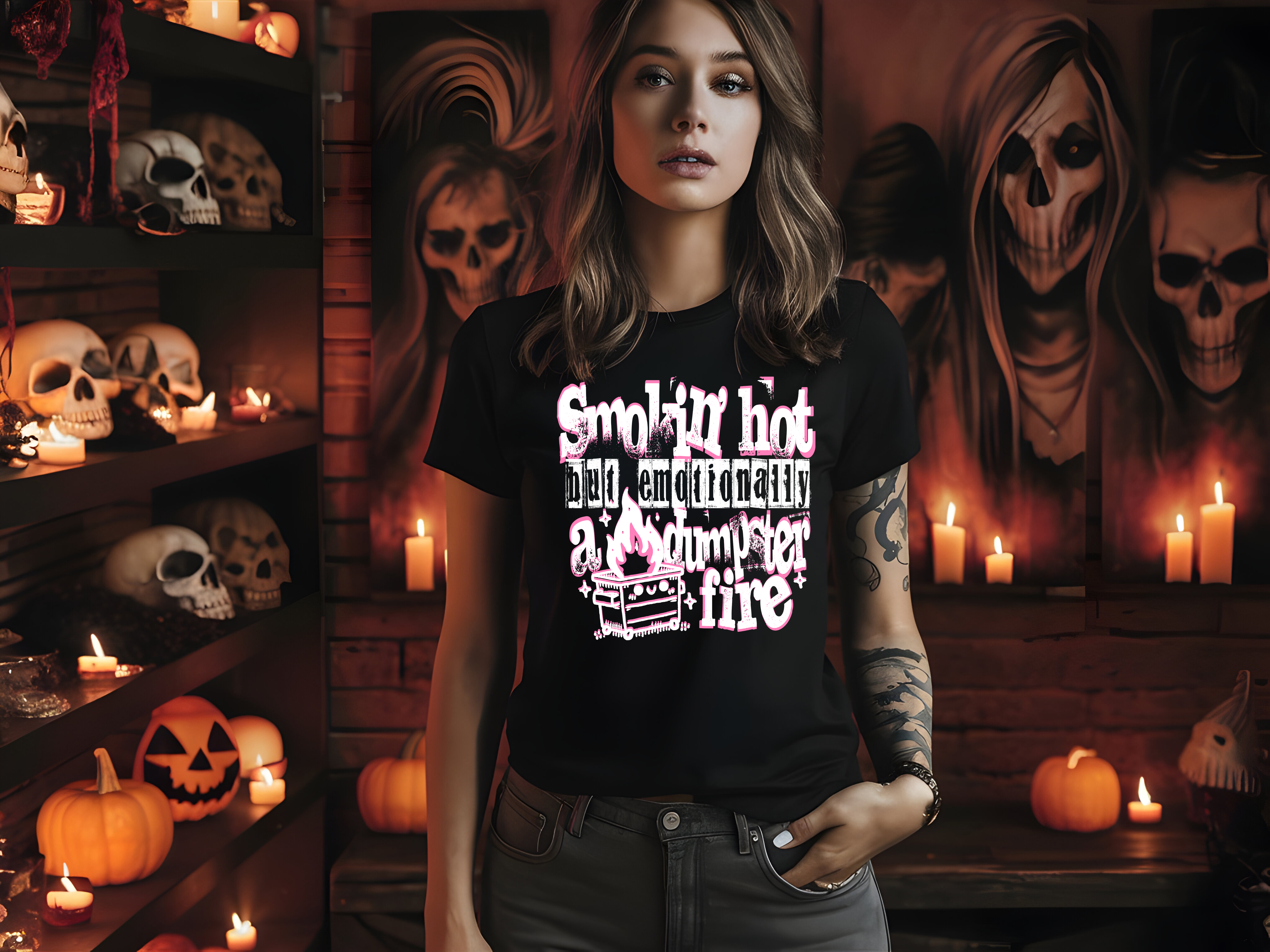 Smokin' Hot Dumpster Fire T-Shirt