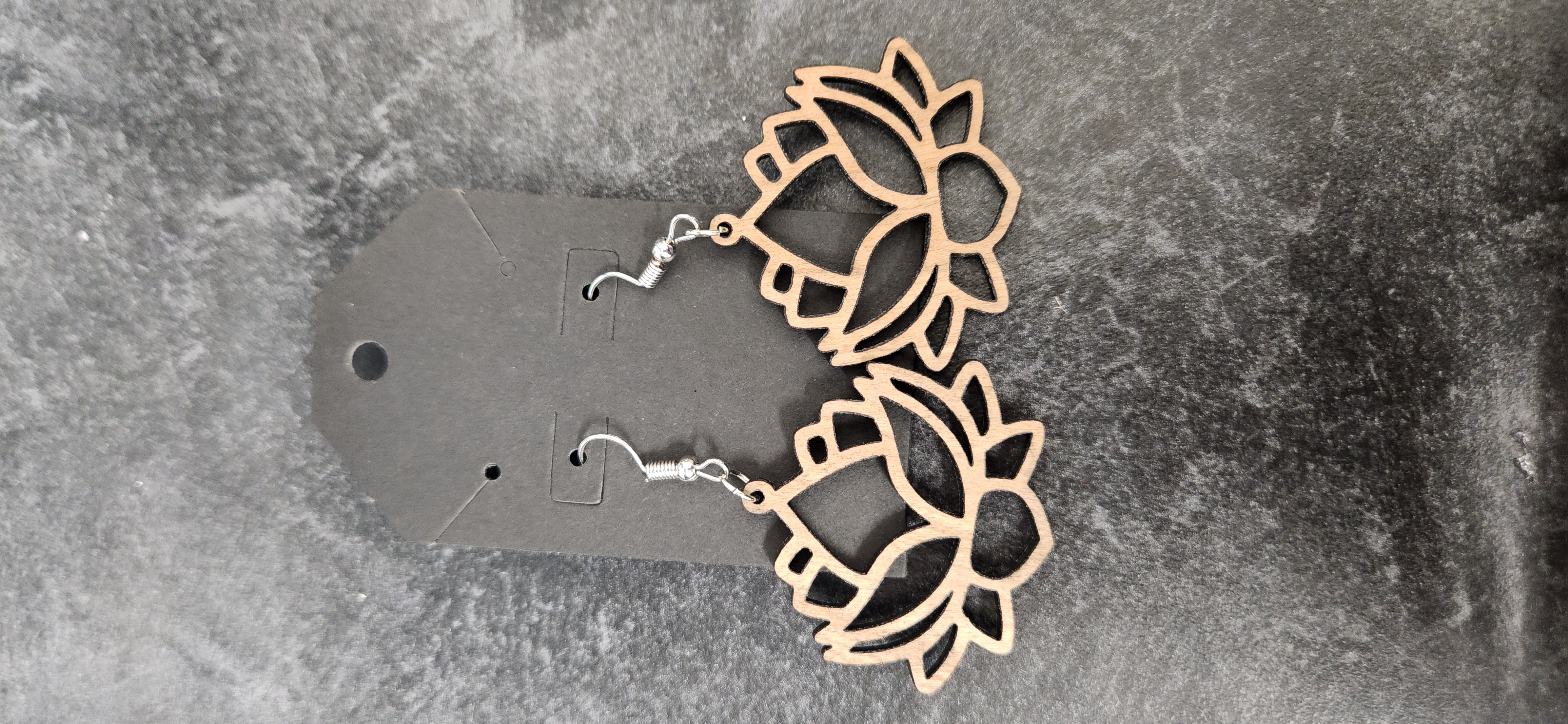 Lotus Flower Earrings