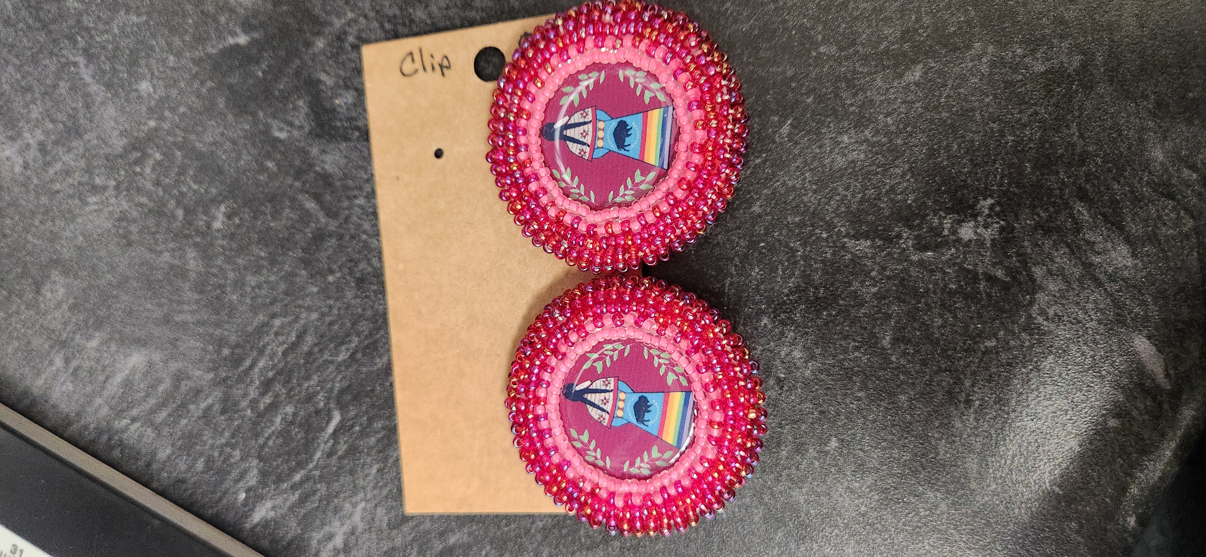 Indigenous Handcraft Beaded Earrings